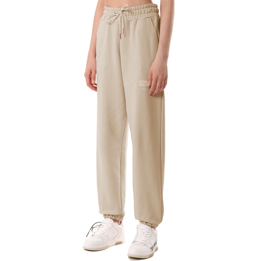 Comme Des Fuckdown Beige Baumwolljeans und -hose
