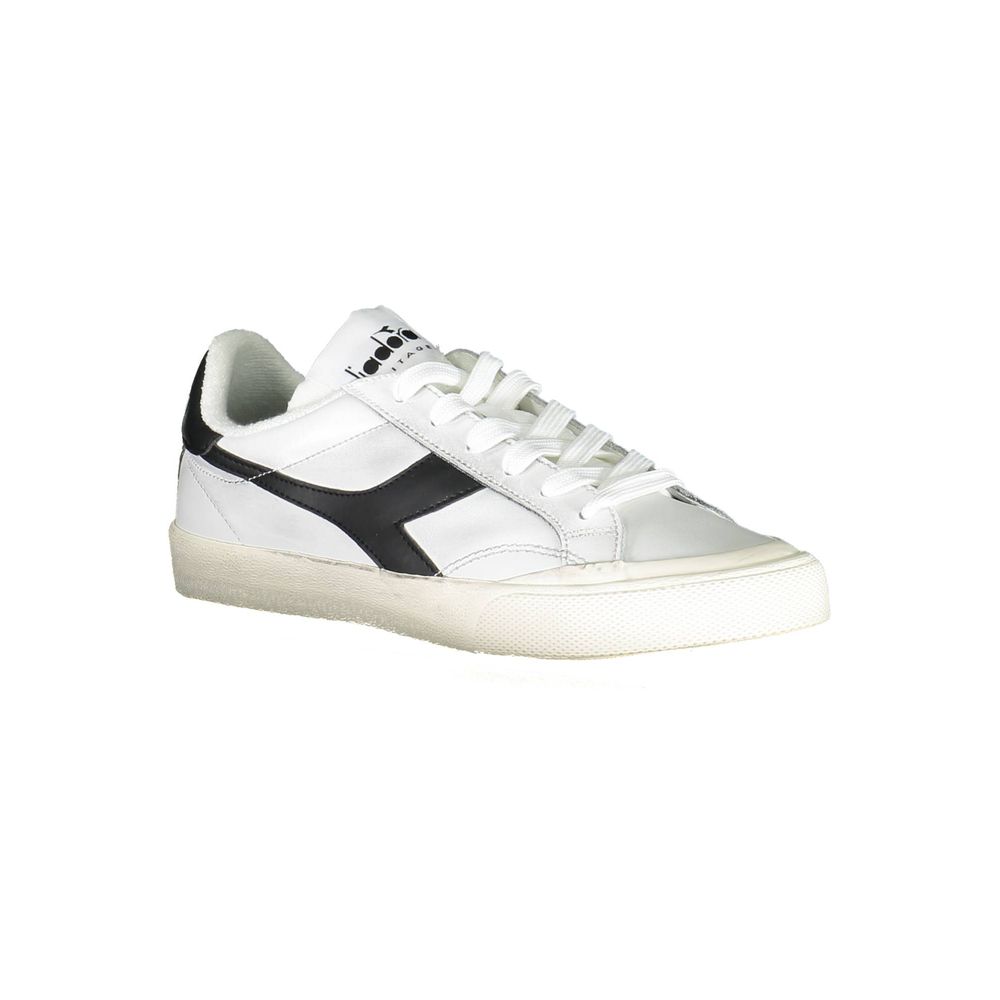 Diadora – Sneaker aus weißem Stoff