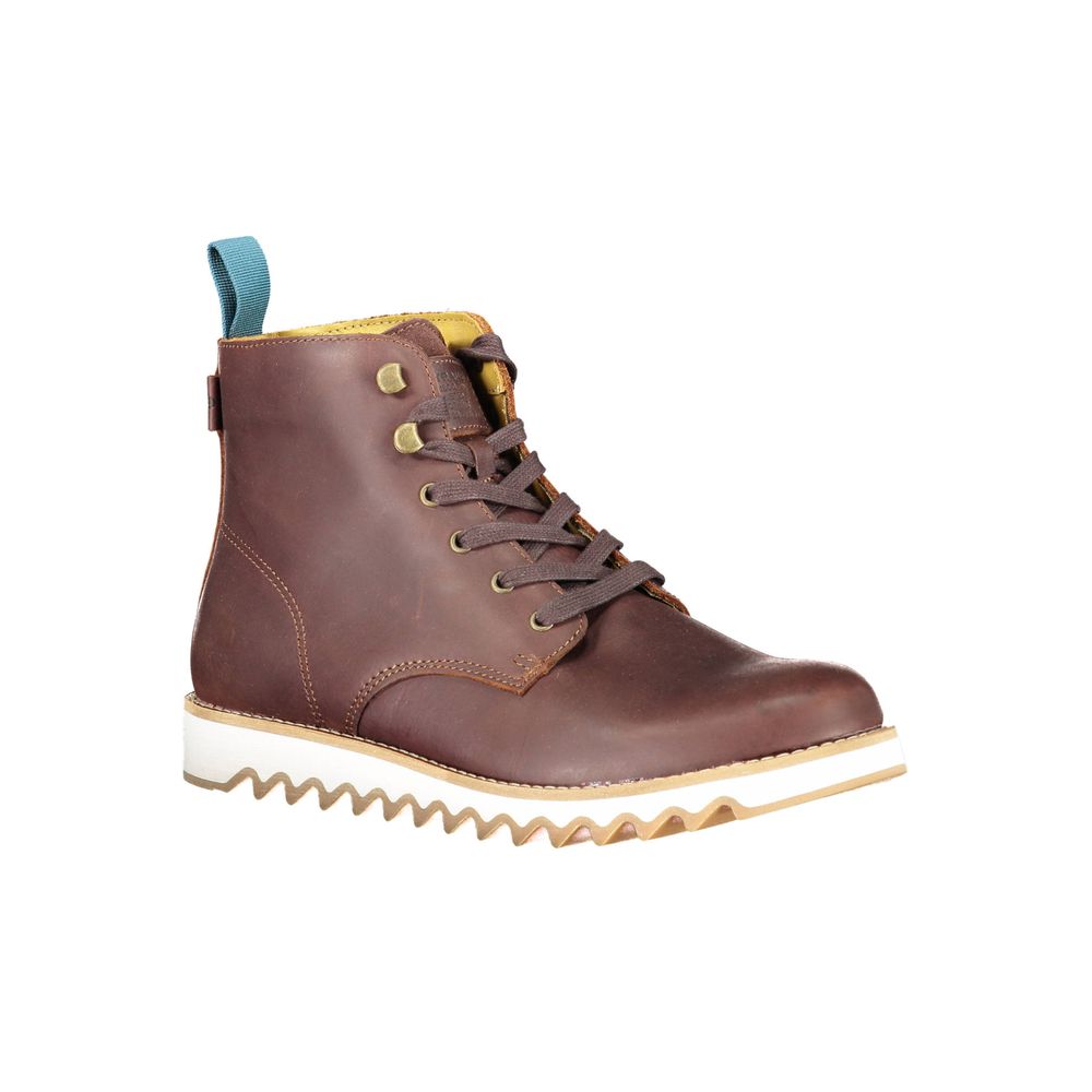 Levi's – Braune Polyesterstiefel