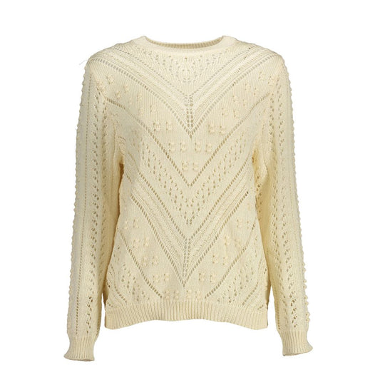 Weißer Polyesterpullover Kocca