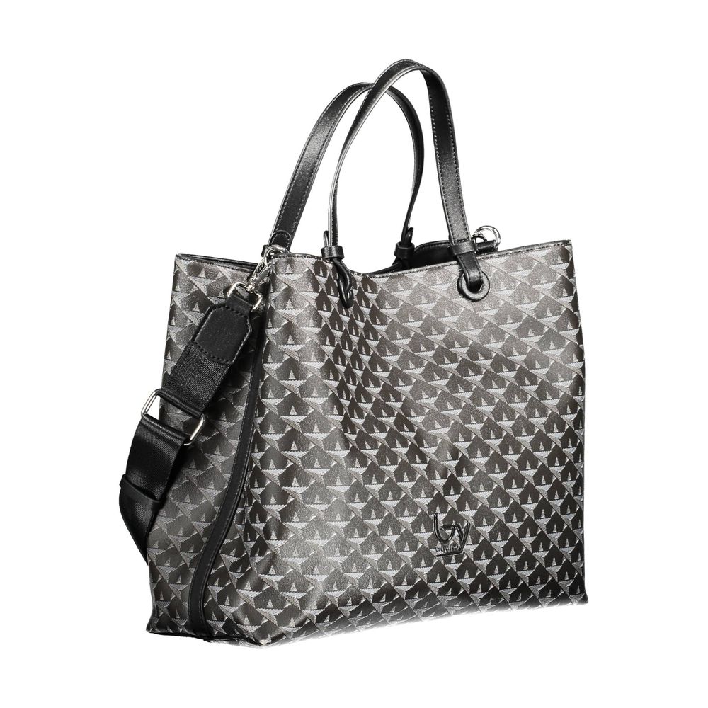 BYBLOS Schwarze PVC-Handtasche