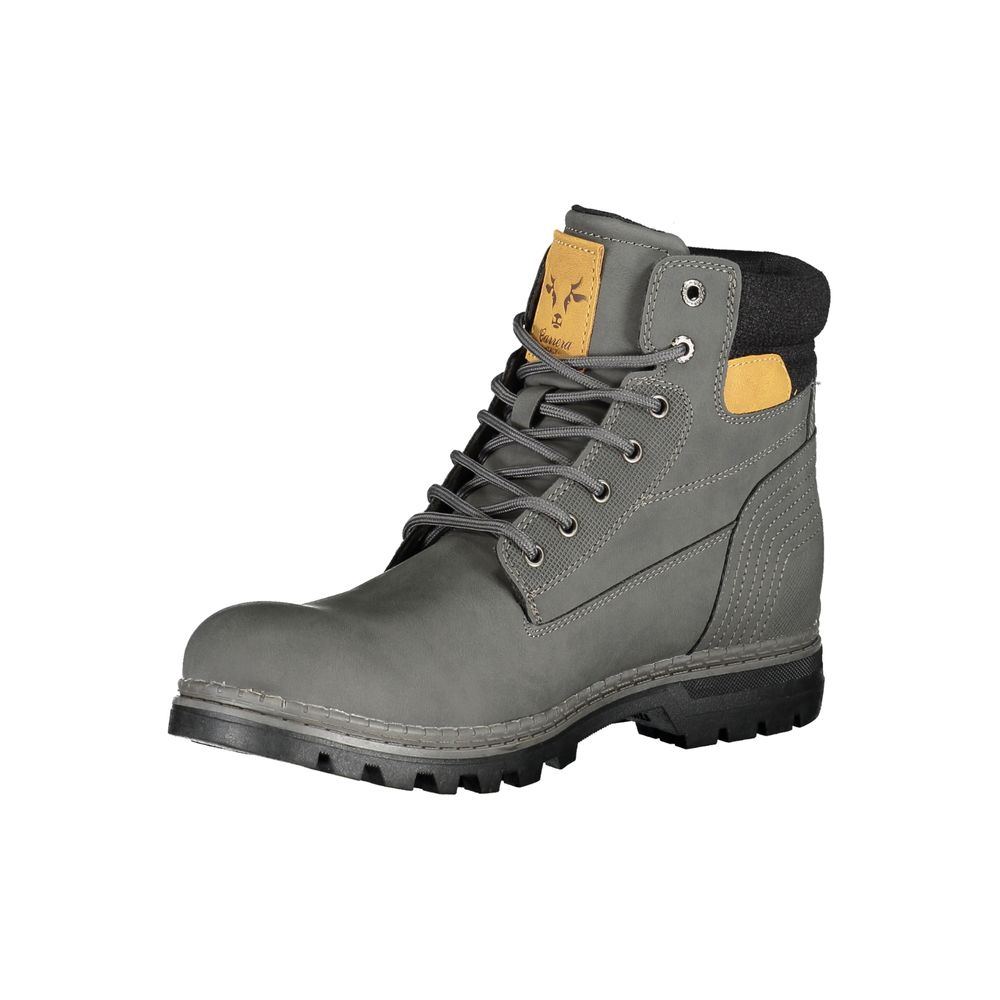 Carrera Grauer Polyesterstiefel