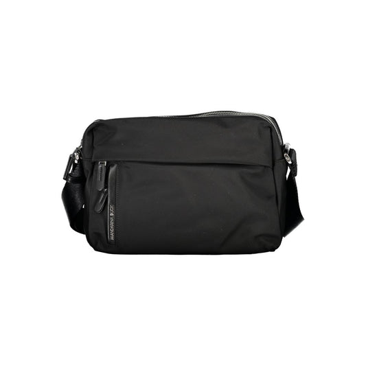 Mandarina Duck – Schwarze Nylon-Handtasche