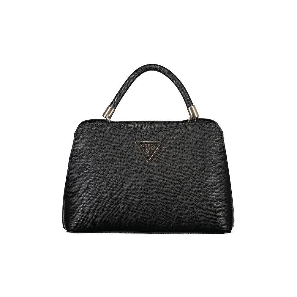 Guess Jeans – Schwarze Polyethylen-Handtasche