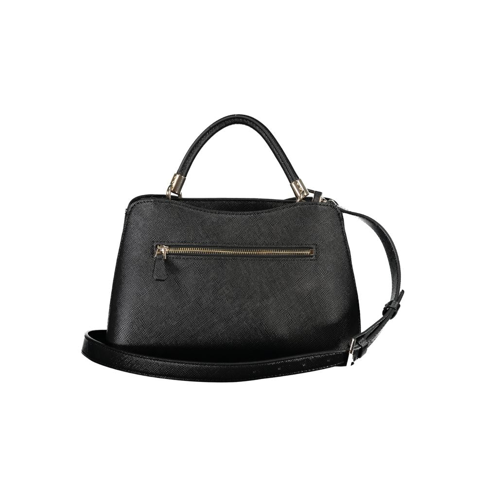 Guess Jeans – Schwarze Polyethylen-Handtasche