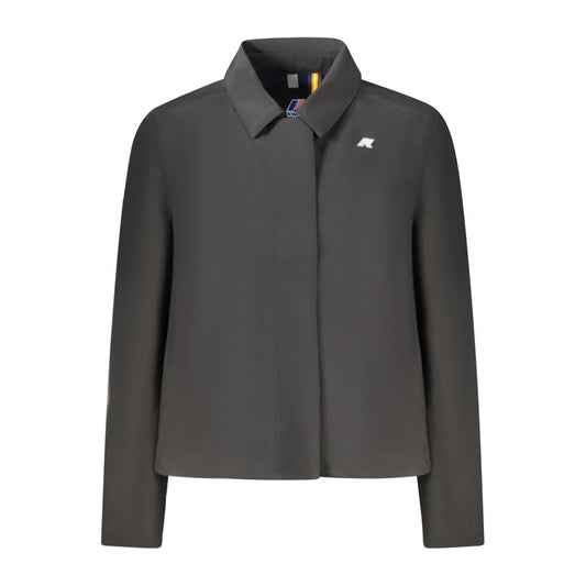 K-WAY Schwarze Polyesterjacken &amp; Mäntel