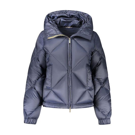 K-WAY Blaue Polyesterjacken &amp; Mäntel