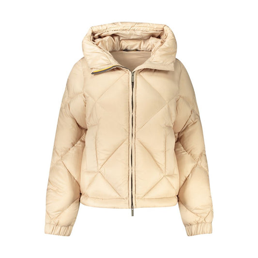 K-WAY Beige Polyester Jacken &amp; Mäntel
