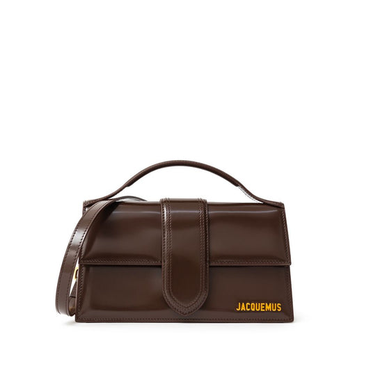 Jacquemus Brown Leather Le Grand Bambino Handbag