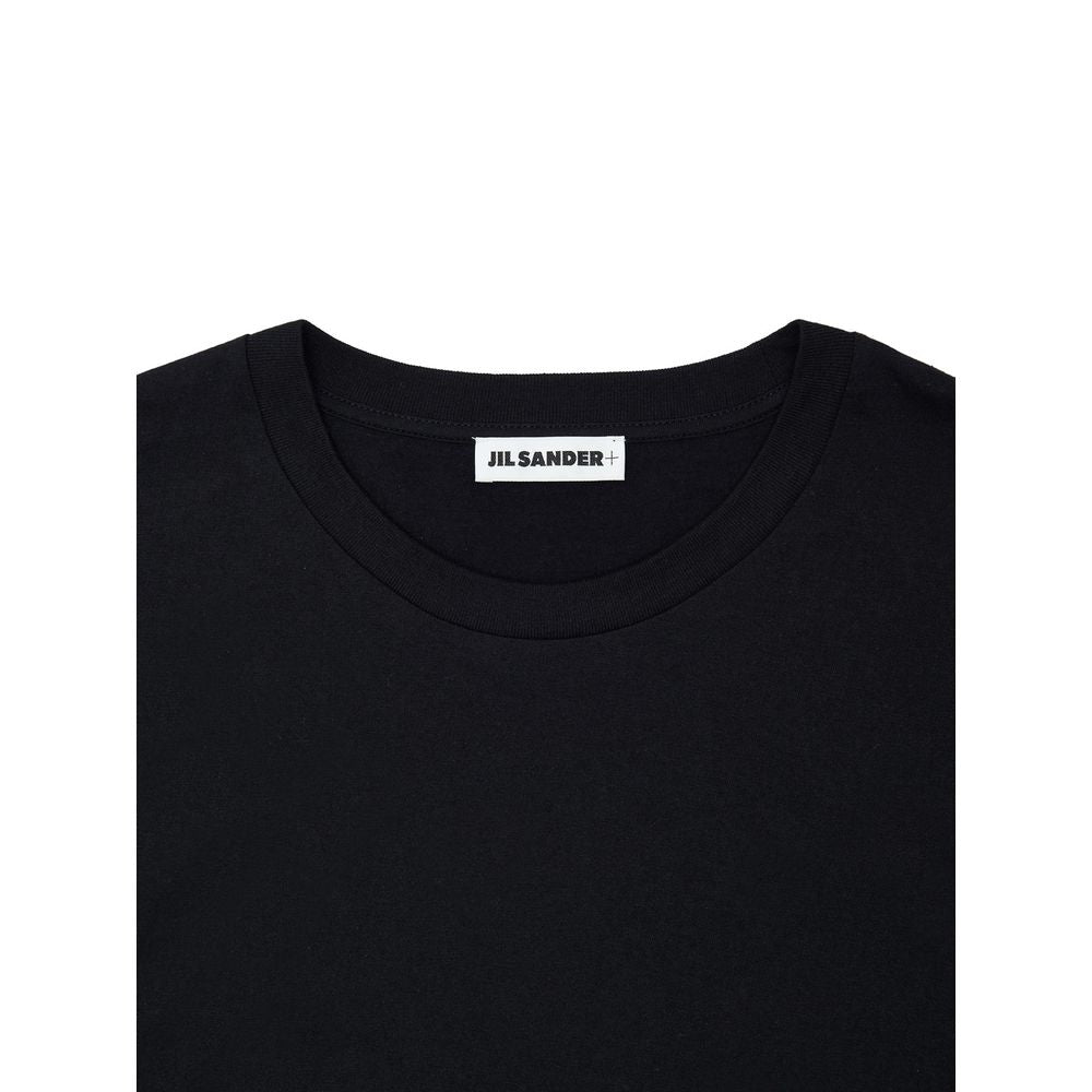 Jil Sander Schwarze Baumwolle lang