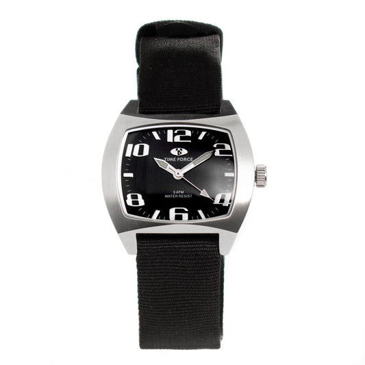 Time Force – Schwarze Nylonuhr