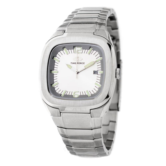 Time Force – Silberne Edelstahluhr