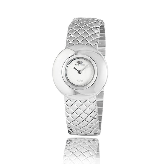 Time Force – Silberne Edelstahluhr