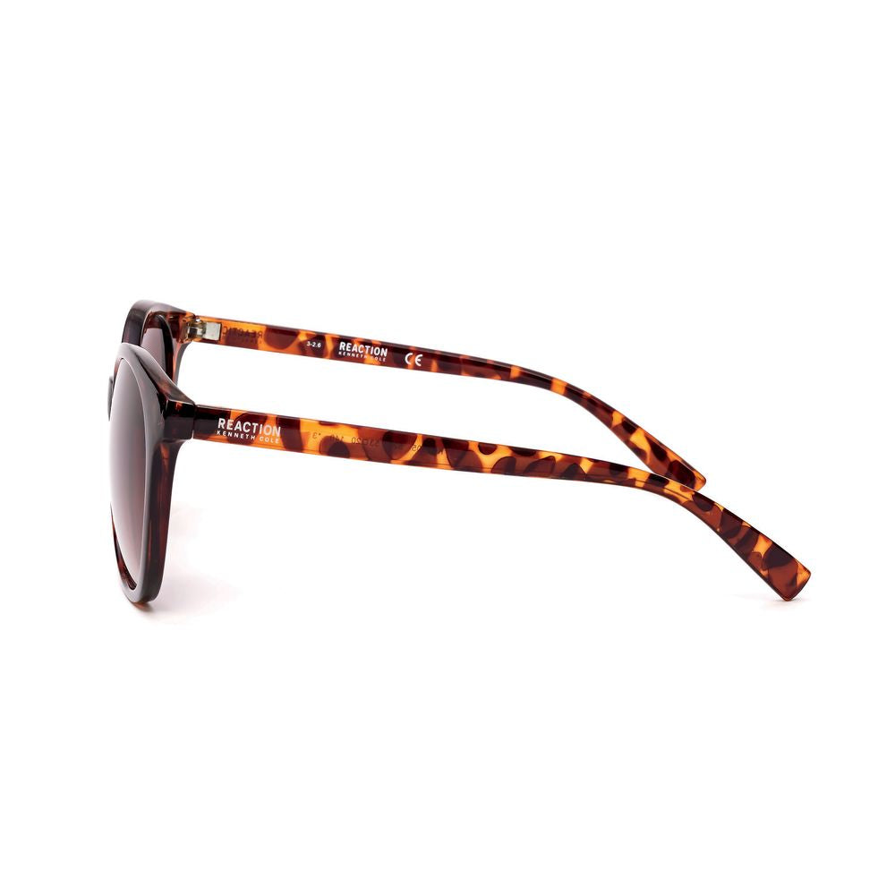 Kenneth Cole – Braune Sonnenbrille mit Spritzguss