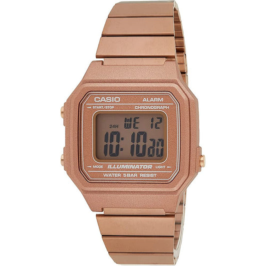 Casio – Mehrfarbige Edelstahluhr