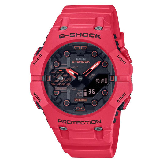 Casio-Armbanduhr aus rotem Harz