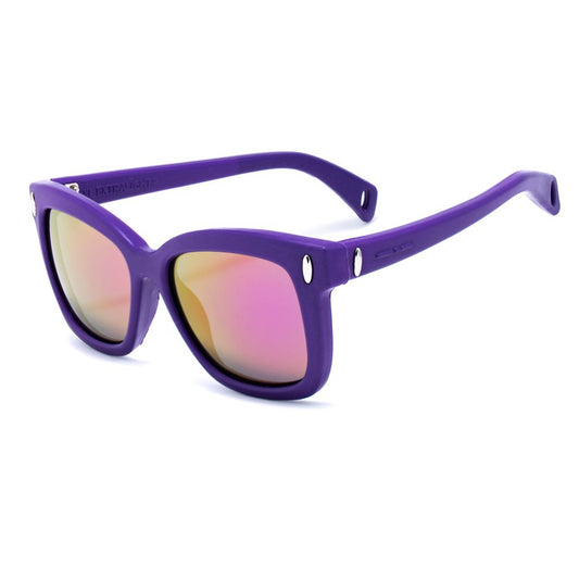Italia Independent Sonnenbrille aus violettem Gummi