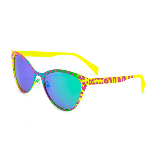 Rote Sonnenbrille aus Metall von Italia Independent