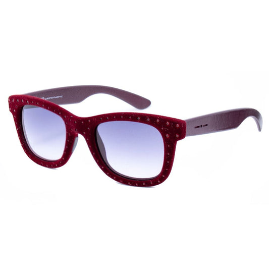 Italia Independent – ​​Bordeauxfarbene Acetat-Sonnenbrille