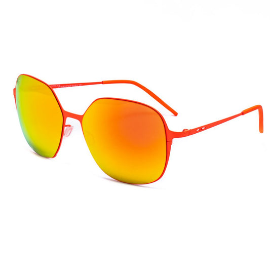 Rote Sonnenbrille aus Metall von Italia Independent