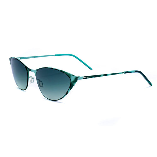 Grüne Sonnenbrille aus Metall von Italia Independent