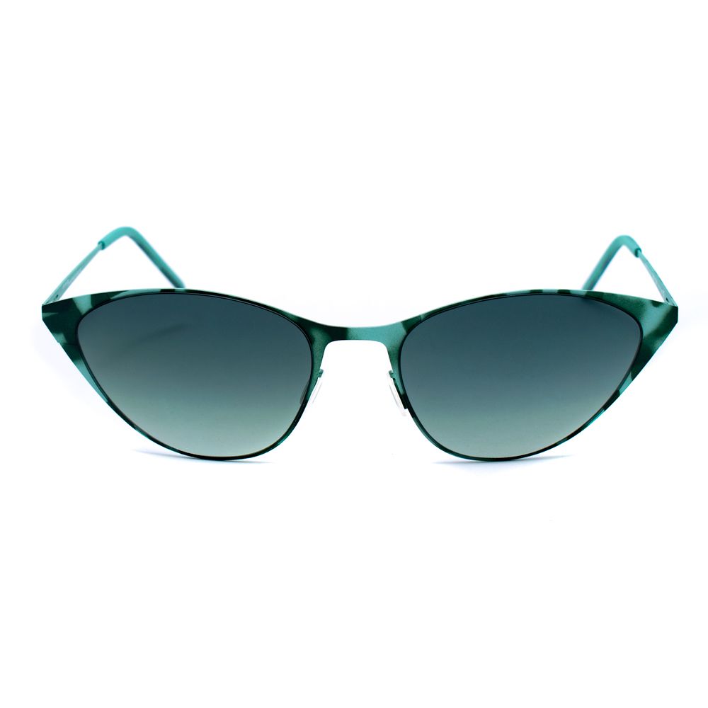 Grüne Sonnenbrille aus Metall von Italia Independent