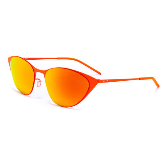 Orangefarbene Sonnenbrille aus Metall von Italia Independent