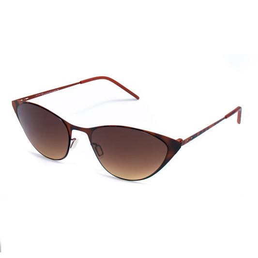 Braune Sonnenbrille aus Metall von Italia Independent