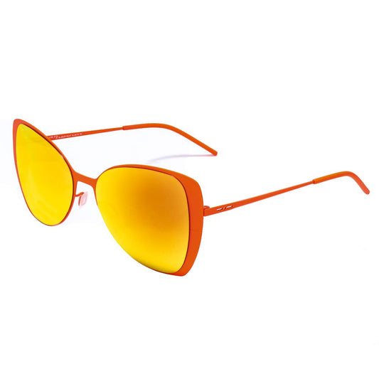 Rote Sonnenbrille aus Metall von Italia Independent