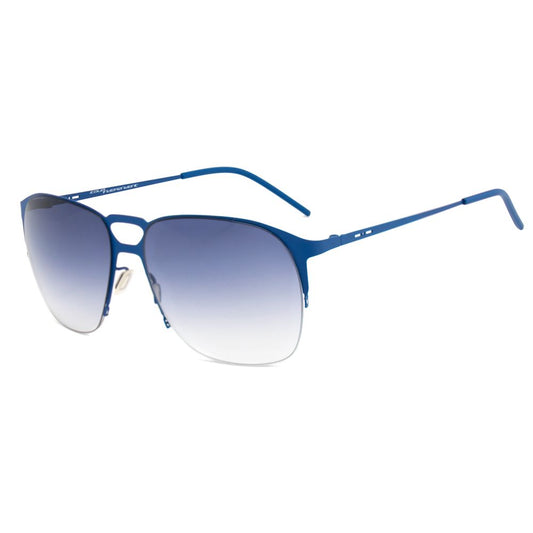 Blaue Sonnenbrille aus Metall von Italia Independent
