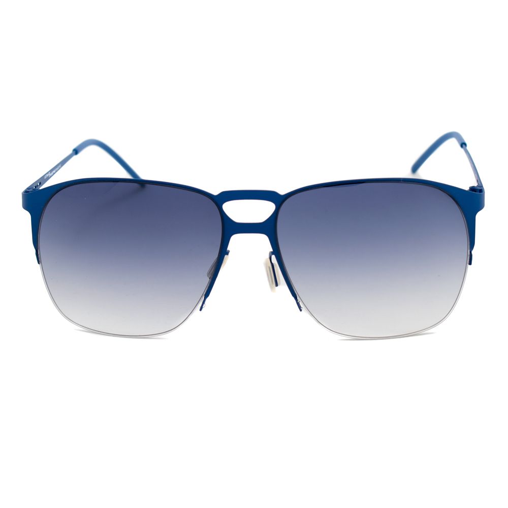Blaue Sonnenbrille aus Metall von Italia Independent