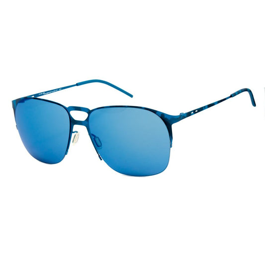 Blaue Sonnenbrille aus Metall von Italia Independent