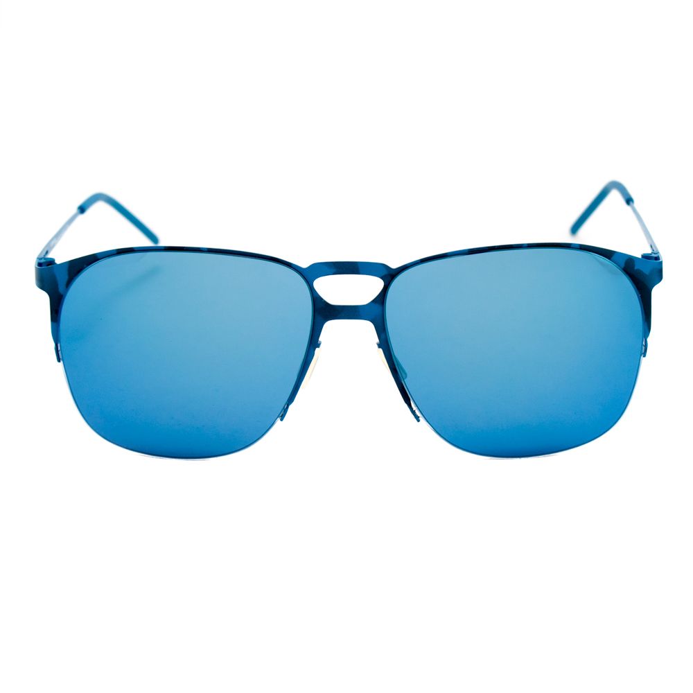 Blaue Sonnenbrille aus Metall von Italia Independent