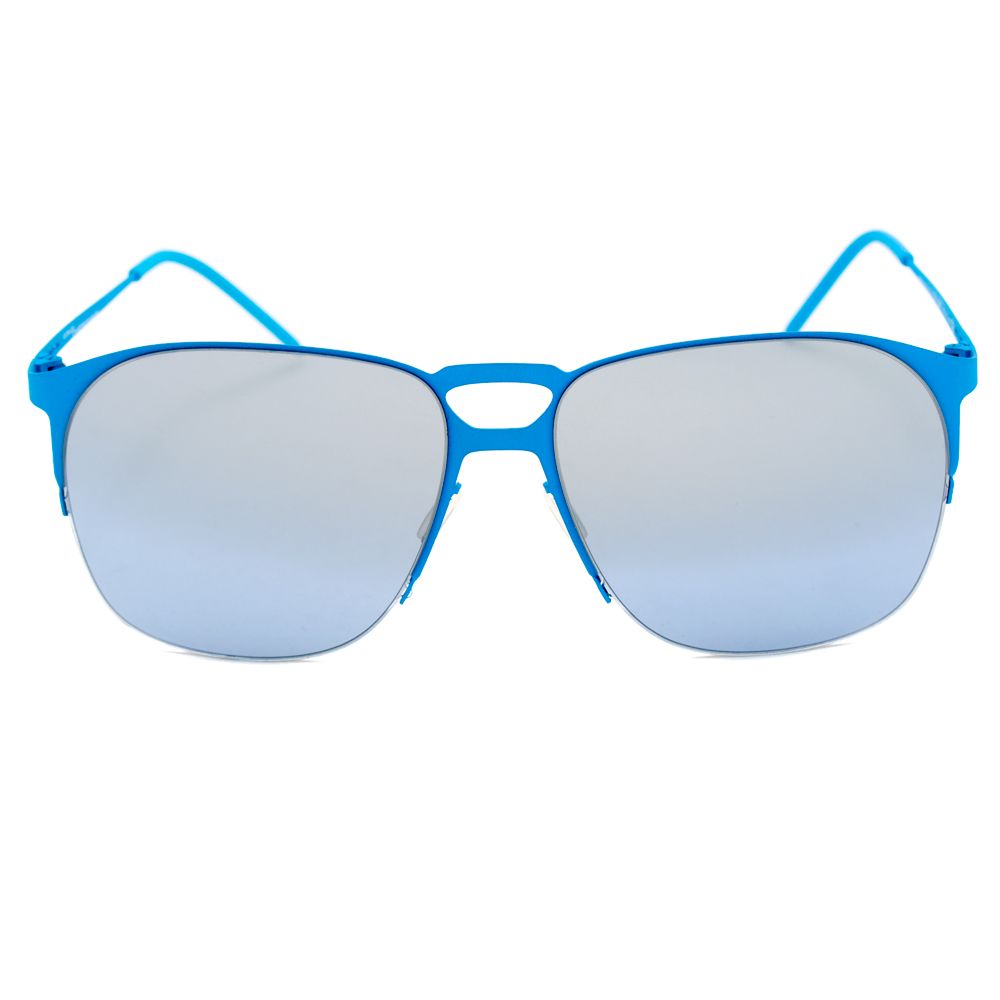 Blaue Sonnenbrille aus Metall von Italia Independent
