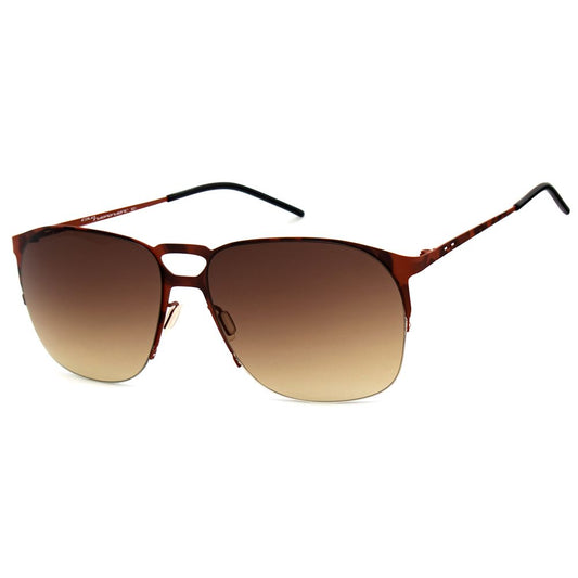 Braune Sonnenbrille aus Metall von Italia Independent