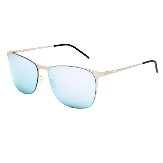 Graue Sonnenbrille aus Metall von Italia Independent