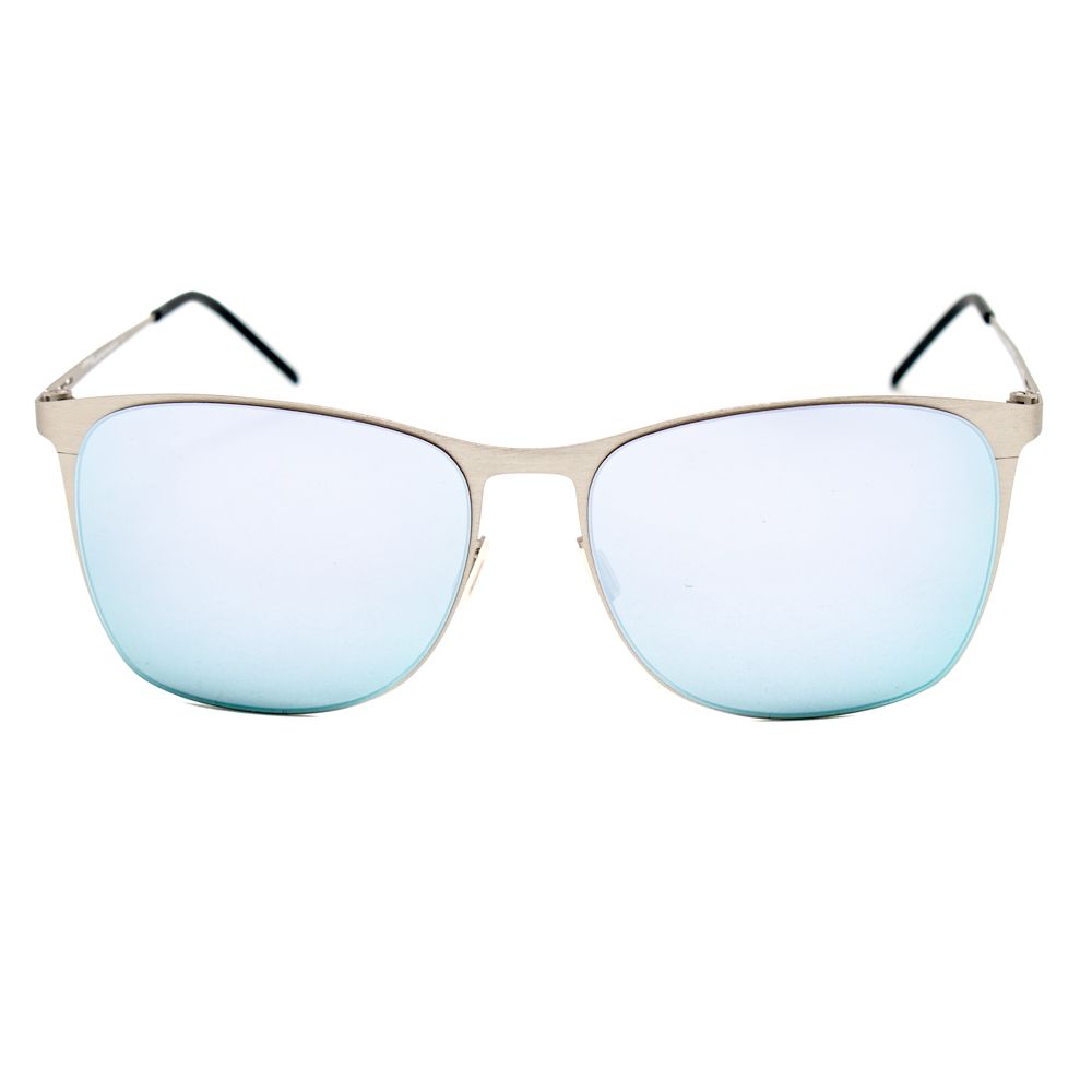 Graue Sonnenbrille aus Metall von Italia Independent
