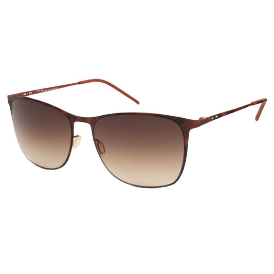 Braune Sonnenbrille aus Metall von Italia Independent