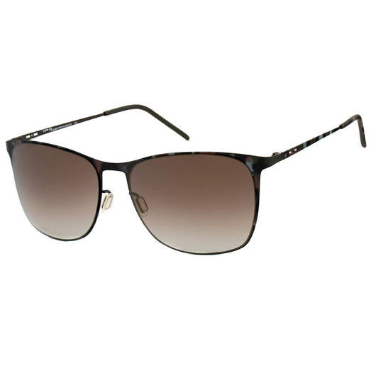 Braune Sonnenbrille aus Metall von Italia Independent