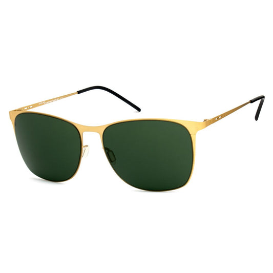 Italia Independent Sonnenbrille aus goldenem Metall