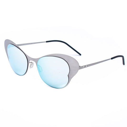Silberne Sonnenbrille aus Metall von Italia Independent