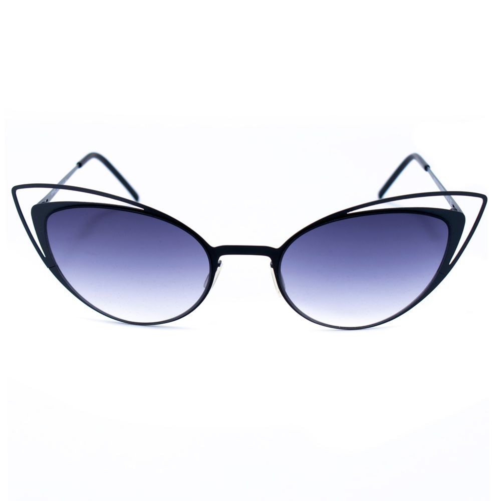 Italia Independent Schwarze Metall-Sonnenbrille
