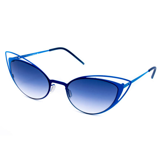 Blaue Sonnenbrille aus Metall von Italia Independent