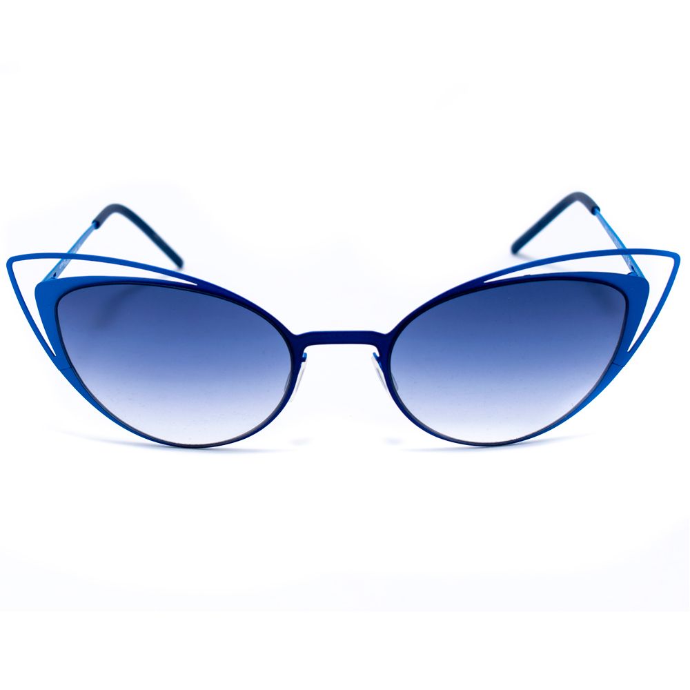 Blaue Sonnenbrille aus Metall von Italia Independent