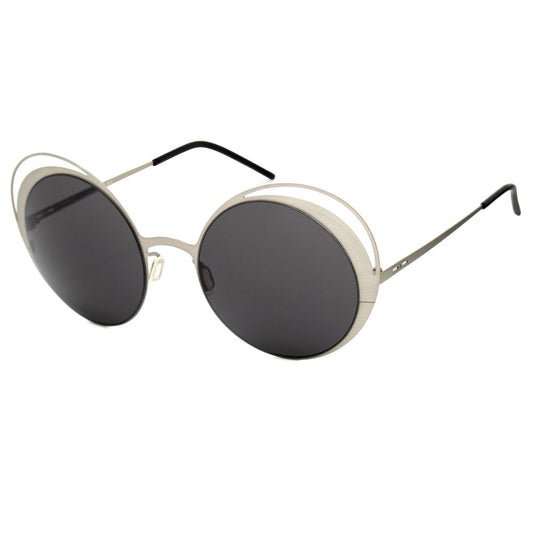 Graue Sonnenbrille aus Metall von Italia Independent
