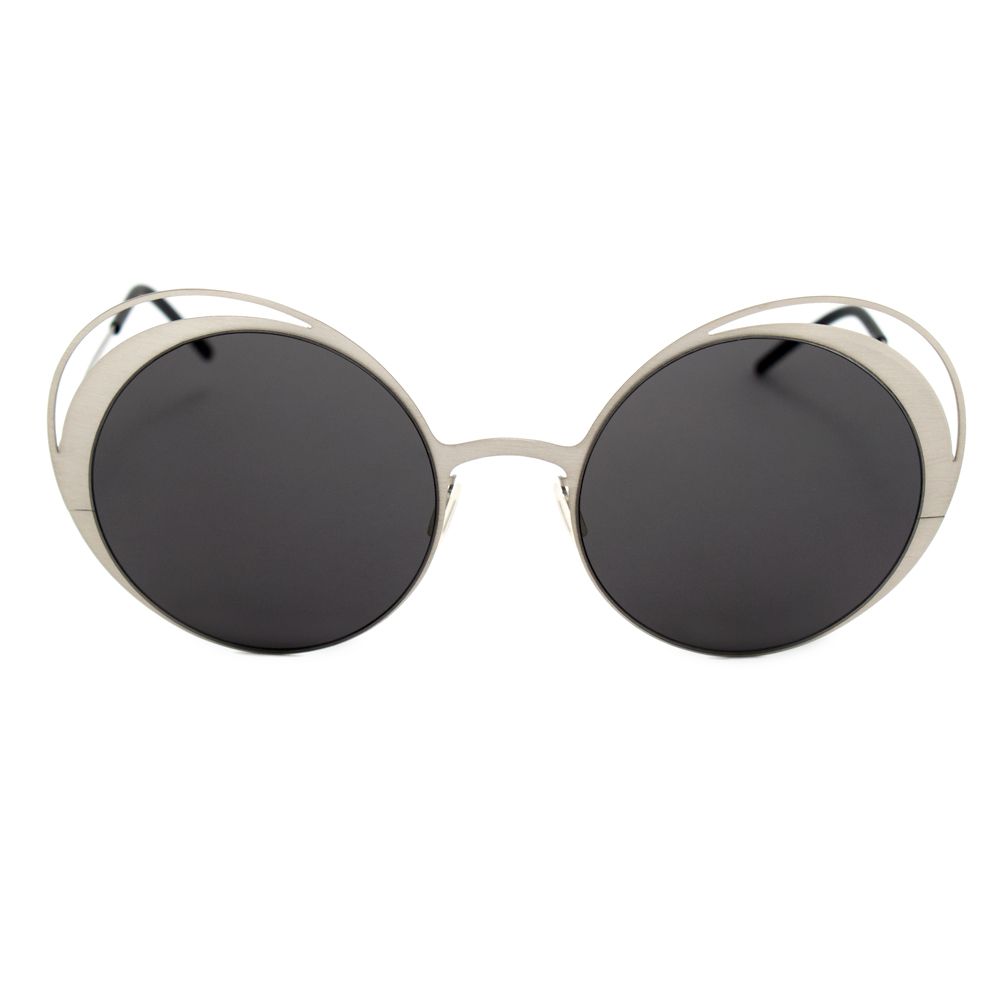 Graue Sonnenbrille aus Metall von Italia Independent