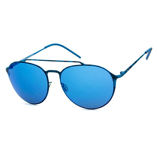 Blaue Sonnenbrille aus Metall von Italia Independent