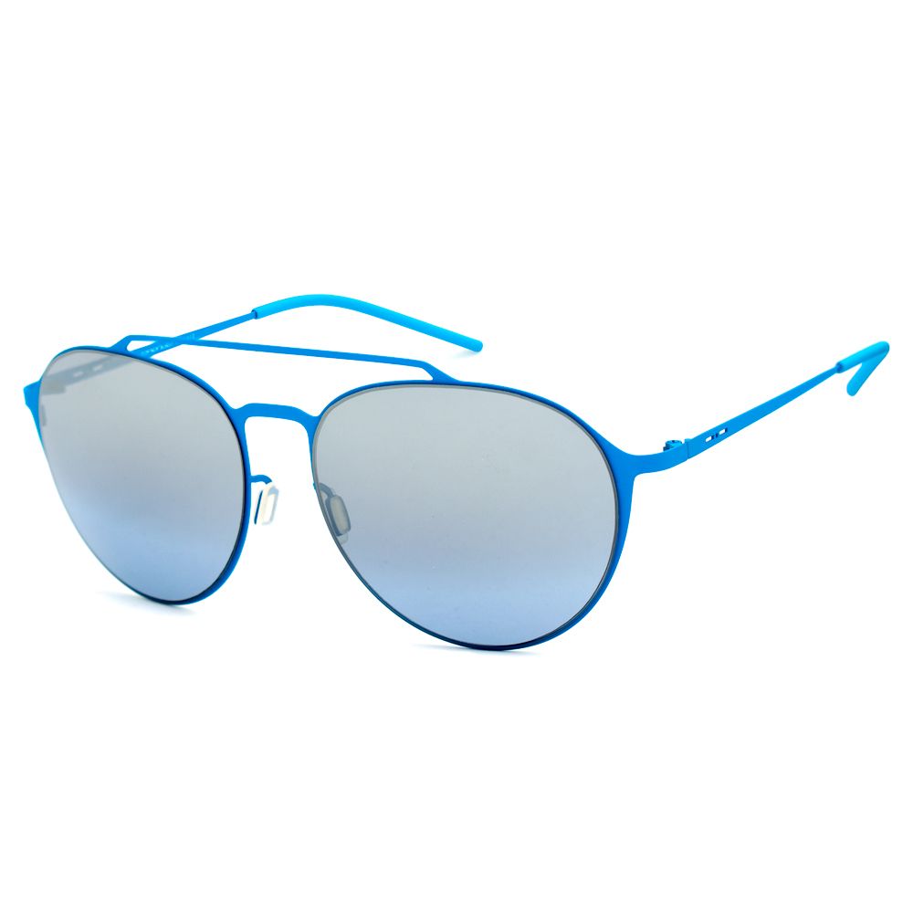 Blaue Sonnenbrille aus Metall von Italia Independent