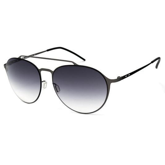 Graue Sonnenbrille aus Metall von Italia Independent