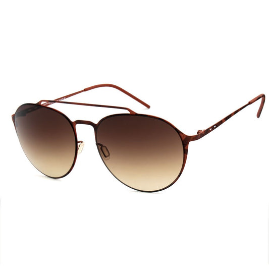 Braune Sonnenbrille aus Metall von Italia Independent